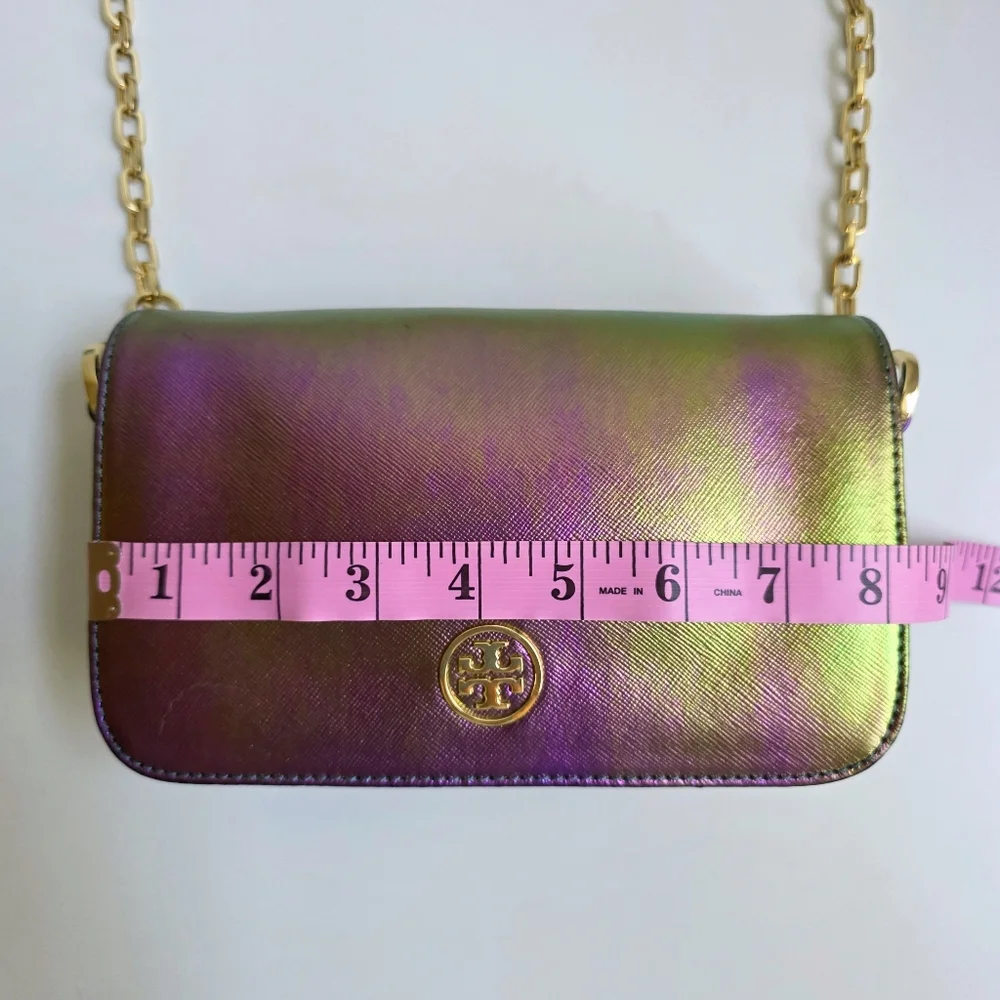 Tory Burch Hologram Iridescent Robinson Crossbody - Picture 15 of 16